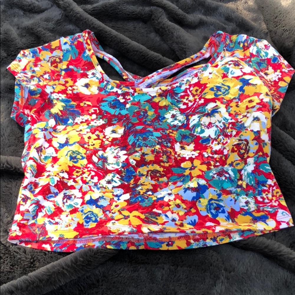 Floral Crop Top- Forever 21